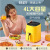 Yangzi Air Fryer 4 Liter Household Multi-Functional Deep Frying Pan Baking Chamber Chips Machine Yellow Color Box Packaging