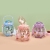 New Double Drink Cup Large Capacity Female Bear Sports High Temperature Resistant Children's Kettle Straw Internet Celebrity Big Belly Cup Student