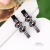 High-End Graceful Bow Rhinestone Barrettes Retro Color Side Bang Clip Korean Style Graceful Online Influencer Hair Accessories