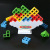 Decompression Building Blocks Balance Play Future Tetris Jenga Building Blocks Children's DIY Desktop Game