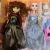 Frozen Princess Romance 2 Toy Aisha Anna Doll Toy Gift Set 11-Inch Princess Doll Doll