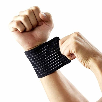 Basketball Badminton Volleyball Sports Anti-Sprain Adjustable Compression Wristband Breathable Protective Gear/Bandage Wrist Protector