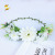 Artificial Flower Garland Tourist Scenic Spot Bridal Headband Photo Green Leaf Cloth Headband Ornament Wholesale