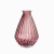 LD Nordic Style Origami Glass Vase Dried Flower Vase Home Decoration Ornaments Living Room Flower Arrangement and Flowerpot