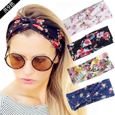 Bohemian Headband Cotton Print Foreign Trade Exclusive