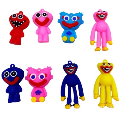 Plastic Bozai Toys Doll Bobi Keychain Pendant Bag Little Doll Pendant Children Gift Small Toy
