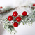 New Hot Sale Christmas Wreath Red Berry Artificial Wreath Hair Band Wedding Photo Travel Commemorative Festival Headwear