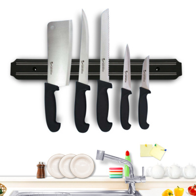 Punch-Free Knife Holder Kitchen Storage Rack Magnetic Knife Holder Wall-Mounted Magnetic Knife Holder Magnetic Suction