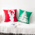 Amazon Home Christmas Atmosphere Decoration Pillow Cover Canvas Tufted Sofa Cushion Exclusive for Cross-Border Lumbar Cushion Cover