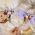 Factory Direct Supply Creative Cute Small Antlers Fabric Flower Decoration Girly Style European And American Christmas Hair Band With LED Light