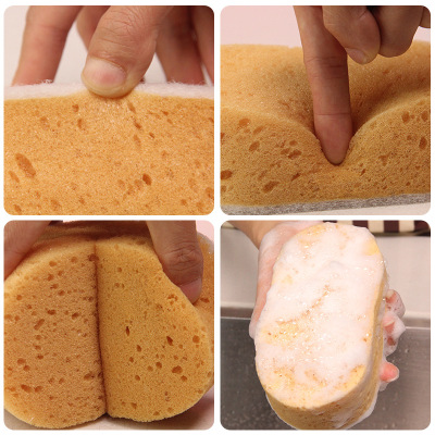 Large Spong Mop Honeycomb Dishwashing Car Sponge Kitchen Housework Cleaning Sponge Block Dishcloth