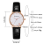 Foreign Trade Fashion Women 'S All-Match Leather Watch Student Casual Digital Bracelet Watch Quartz Watch Spot Wholesale