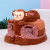 Baby Learning Seat Plush Toy Creative Cartoon Infant Early Education Sofa Stool Drop-Resistant Infant Dining Chair