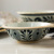 Bird Feather Series round Ceramic Dim Sum Plate Japanese Retro Hand-Painted Pattern Underglaze Color Craft Wide-Brimmed Bowl Tableware