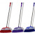 Wholesale Household Butterfly Plastic Broom Dustpan Set Soft Wool Floor Broom Stainless Steel Rod Broom Manufacturer