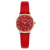 Foreign Trade Fashion Women's All-Match Leather Watch Student Casual Digital Bracelet Watch Quartz Watch Spot Wholesale