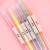 6 Bags Fluorescent Pen Double-Headed Color Pencil Thick and Thin Two-Headed Marker Bright Color Pen Student Class Recording Pen