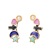 Fashion Women's Jewelry Stud Earrings Color New Retro Love Moon Earrings XINGX Pearl Eardrop Earring Spot