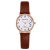 Foreign Trade Fashion Women's All-Match Leather Watch Student Casual Digital Bracelet Watch Quartz Watch Spot Wholesale