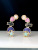 Fashion Women's Jewelry Stud Earrings Color New Retro Love Moon Earrings XINGX Pearl Eardrop Earring Spot