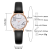 Foreign Trade Fashion Women's All-Match Leather Watch Student Casual Digital Bracelet Watch Quartz Watch Spot Wholesale