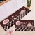 Cross-Border Kitchen Floor Mat Wholesale Crystal Velvet Carpet Water-Absorbing Non-Slip Mat Light Luxury Floor Mat Stain-Resistant Nordic Door Mat