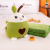 Creative Plush Toy Fruit Airable Cover Pillow and Quilt Dual-Use Three-in-One Flannel Blanket Car Quilt