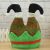 Christmas Hat Christmas Holiday Decoration Supplies Coarse Wool Cotton Trousers-Shaped Elf Hat Christmas Cute Funny Party Use