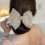 Exquisite Bow Headdress Temperament Hairtie Rubber Band 2022new Hair Band for Bun Haircut Ins Style Leather Case for Women