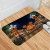 Halloween Floor Mat Kitchen Cabinet Bathroom Door Non-Slop Mats Flannel Crystal Velvet Floor Mat Cross-Border New Arrival Door Mat