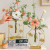 Modern Light Luxury Creative Hydroponics Test Tube Glass Vase Decoration Living Room Dining Table TV Cabinet Fake/Artificial Flower Flower Device