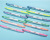 Korean Double-Headed Fluorescent Pen Students Use Color Pencil Key Line Marker Oblique Head Multi-Color 6-Color Stationery Wholesale