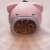 Desktop Mini Noiseless Warm Air Blower Home Cute Mini Pig Quick-Heating Heater Small Bathroom Small Sun