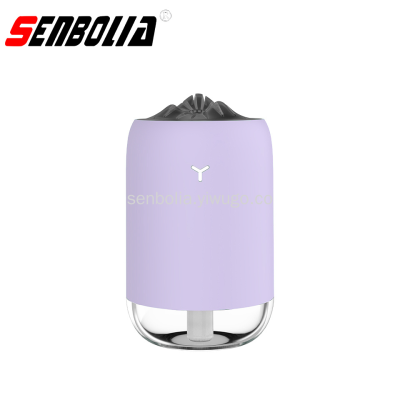 Car USB Magic Flame Humidifier Air Purifier Air Humidifier Aromatherapy Mini Humidifier