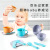 Hongyuansheng TikTok Children's Interactive Simulation Straw Kitchen Tableware Play House Lunch Set 24-Piece Toy Set