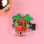 Children's Christmas Barrettes Transparent Quicksand Clip Christmas Tree Old Elk Bell Side Clip Holiday Hair Accessories