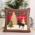 New Christmas Decoration Checked Cloth Pillow Case Patch Pillow Cover Elk Small Pillow Case