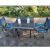 Outdoor Folding Tables and Chairs Light Aluminum Equipment Picnic Camping Self-Driving Portable Car Egg Roll Table Set