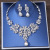 Xy027 Bridal Crown Necklace and Earrings Suite Adult Ceremony Headdress Crown Wedding Dress Accessories Headwear