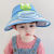 Children's Hat Air Top Summer Hat Summer Sun Hat Sun Protection Hatband Cap with Fan Baby Boy Baby Girl Thin Sun Hat