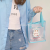 Customized Mesh Handbag Cute Embroidered Beach Bag Wash Bag Swim Bag Bucket Bag