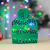 Cross-Border Christmas Decoration Supplies Flanging with Ball Knitted Hat LED Lights Santa Claus Flashing Hat Adult Children Hat