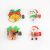 Children's Christmas Barrettes Transparent Quicksand Clip Christmas Tree Old Elk Bell Side Clip Holiday Hair Accessories