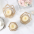 Nordic Internet Celebrity Small Gift Light Luxury Golden Iron Geometric Candle Ornaments Simple Romantic Table Decoration Candlestick Decorations