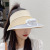 Fan Hat 2022 Big Brim Topless Hat Summer Female Casual Sun Hat Outdoor Sun Protection UV Sun Hat Cap