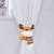 New Christmas Decoration Supplies Small Creative Curtain Buckle Cartoon Old Man Snowman Elk Curtain Decoration