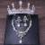 Xy023 Crown Necklace Earrings Set Adult Ceremony Headdress Crown Wedding Dress Hot Sale Ornament Wholesale