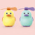 2022 Cartoon Duck Small Handheld Fan Heat Dissipation Hand Grip Outdoor Electric USB Rechargeable Fan Student Gift