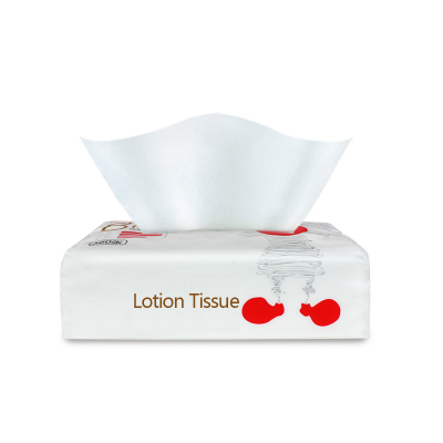 Supplier Customized Soft Disposable Washable Facial Tissue Paper Extraction White Facial Tissue