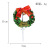 Hong Kong Love Mini Cake Plug-in Christmas Baking Inserts Christmas Tree Leaf Garland Decorative Flag Holiday Decorations